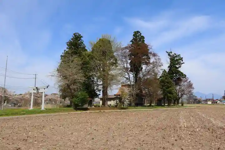 鏑箭神社の景色