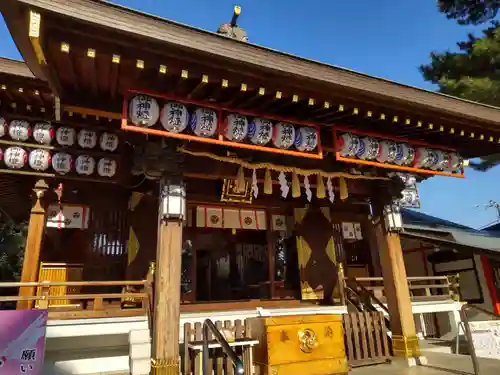 中野沼袋氷川神社の本殿・本堂