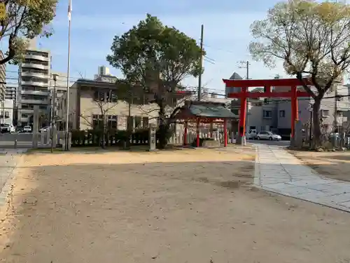 生田神社兵庫宮御旅所の景色