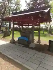 川中島古戦場八幡社の手水