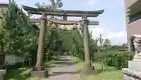 鶴嶺八幡宮の鳥居