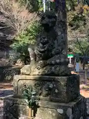 鳴谷神社の狛犬