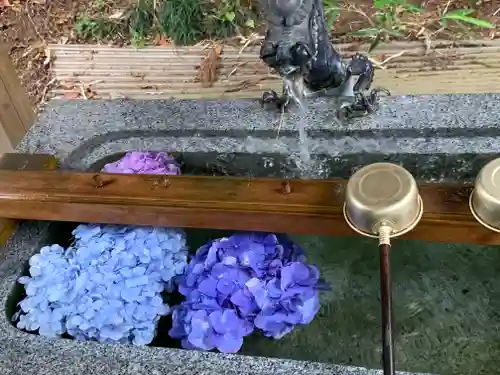磯山神社の手水舎