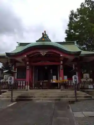 市谷亀岡八幡宮の本殿・本堂