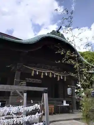 下総国三山　二宮神社の本殿・本堂