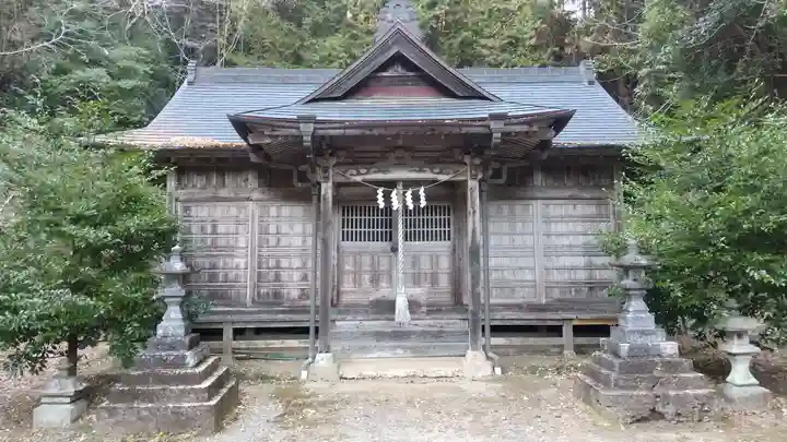 白山神社の本殿・本堂