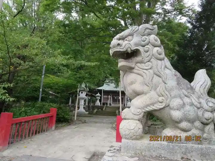 温泉神社~磐梯熱海温泉~の狛犬