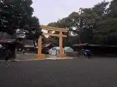 明治神宮の鳥居