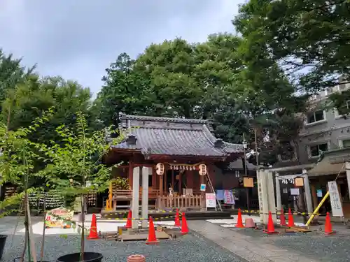 川越熊野神社の本殿