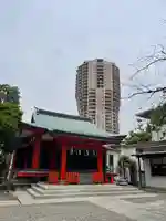 麻布氷川神社の本殿・本堂