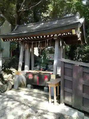 登渡神社の手水舎