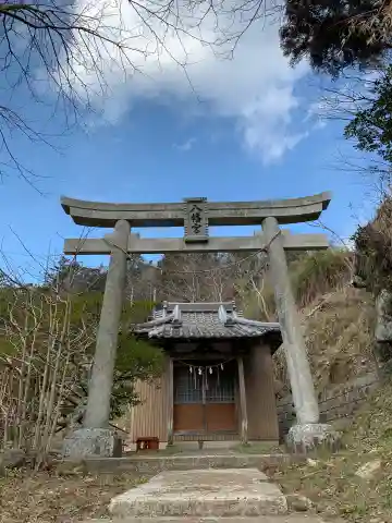 谷八幡宮の本殿・本堂