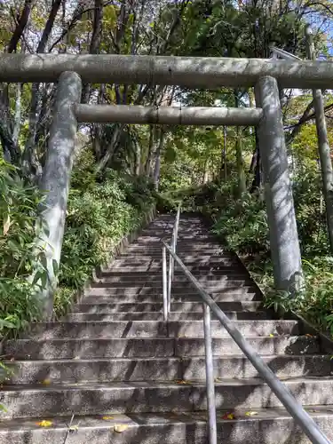 白根神社の鳥居