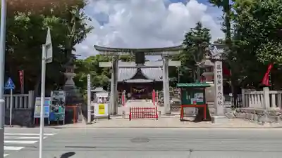 牟呂八幡宮の鳥居