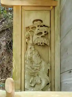 舟城神社の芸術