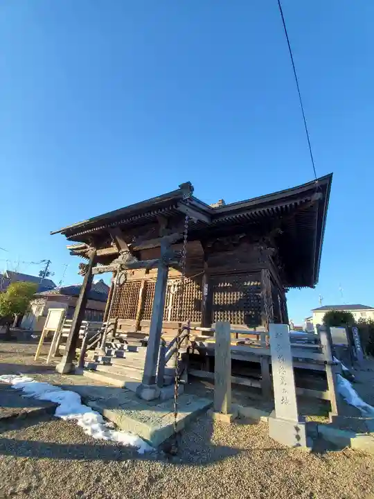 静御前堂の本殿・本堂