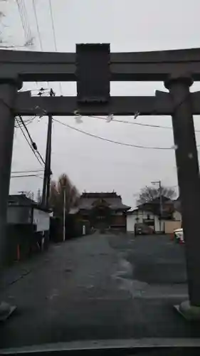 子守神社の鳥居