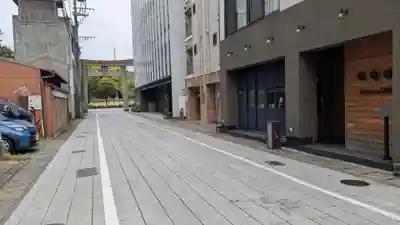 新硯稲荷神社(櫛田神社飛地境内)の周辺