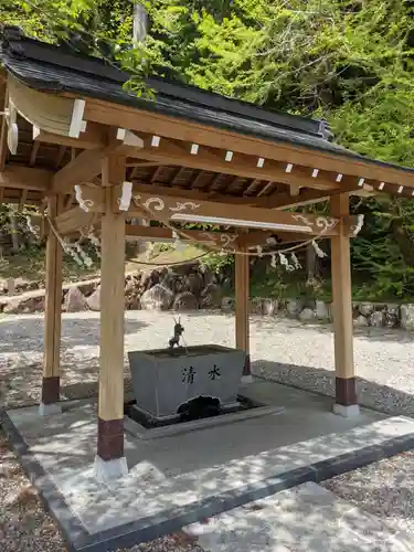 高賀神社の手水舎