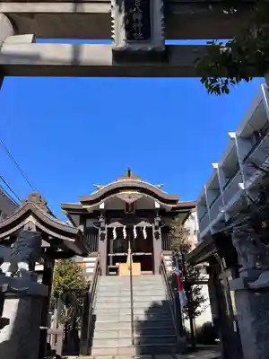 神楽坂若宮八幡神社の本殿・本堂