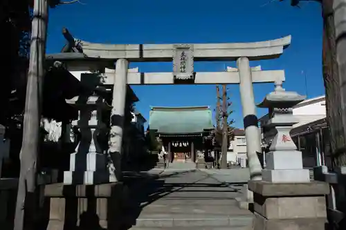 東林間神社の鳥居