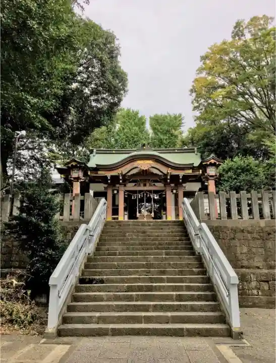 北澤八幡神社の本殿・本堂