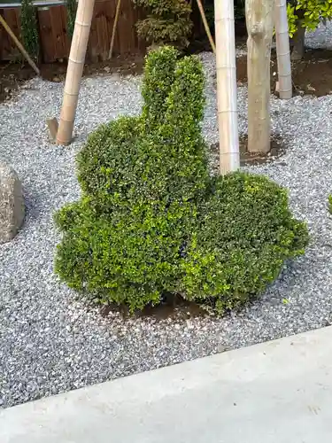 栗橋八坂神社の庭園