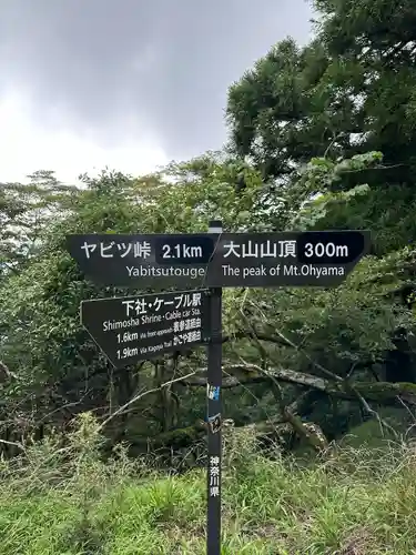 大山阿夫利神社本社(神奈川県)