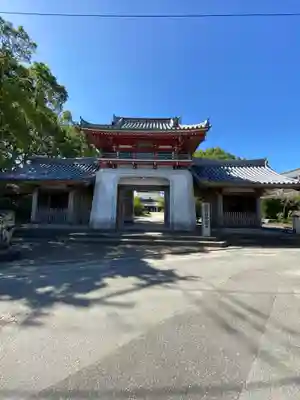温泉山 安楽寺(四国霊場第六番札所)の山門・神門