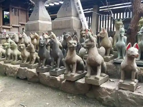 海老江八坂神社の狛犬