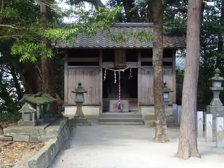 川津来宮神社の末社・摂社