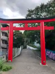 （芝生）浅間神社の鳥居