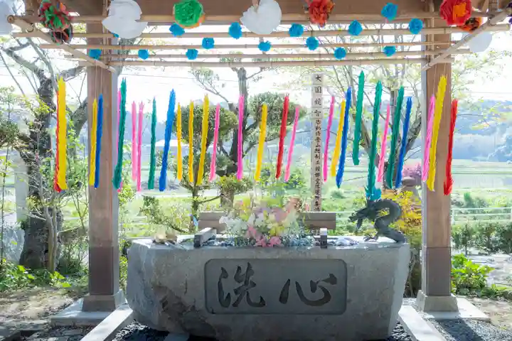 玄泉庵の手水舎