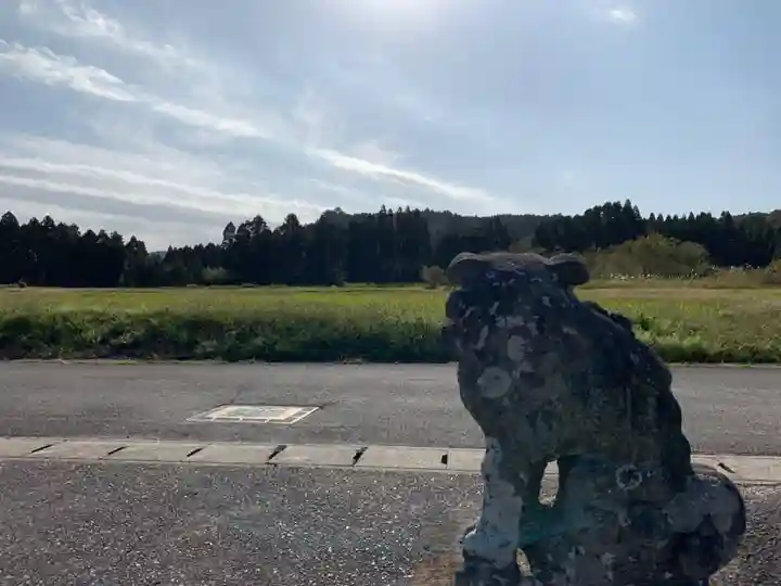 三嶽神社の狛犬