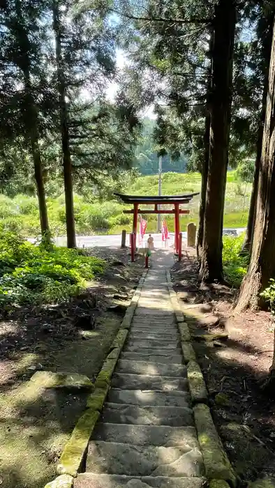 喜覚寺の鳥居