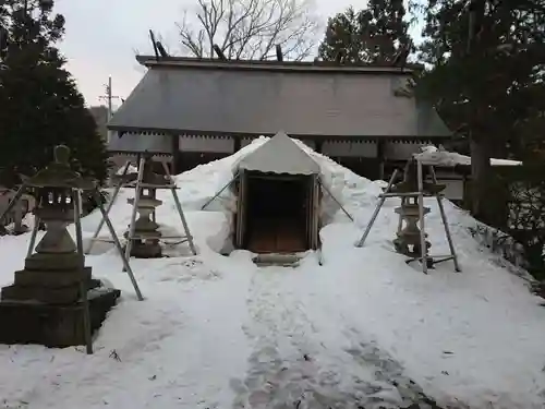 大歳神社の本殿・本堂