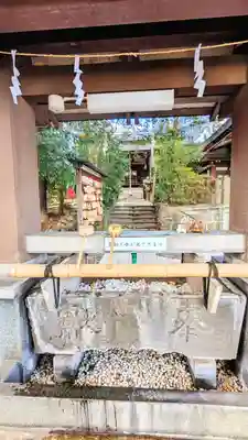 北澤八幡神社の手水舎