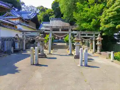 天満神社(鷲塚天満神社)の鳥居