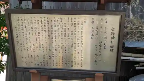 九帝王宮 萱野神社(滋賀県)