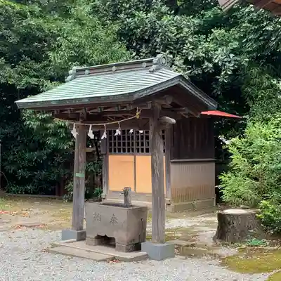 出雲大社相模分祠の手水舎