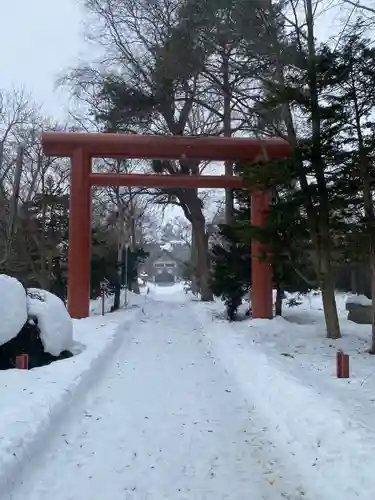 永山神社の鳥居