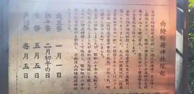 向陵稲荷神社の歴史