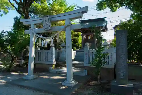 葛飾八幡宮の鳥居