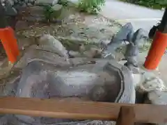 仲山神社（美杉町八知）の手水