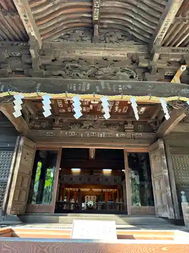 谷保天満宮の本殿・本堂