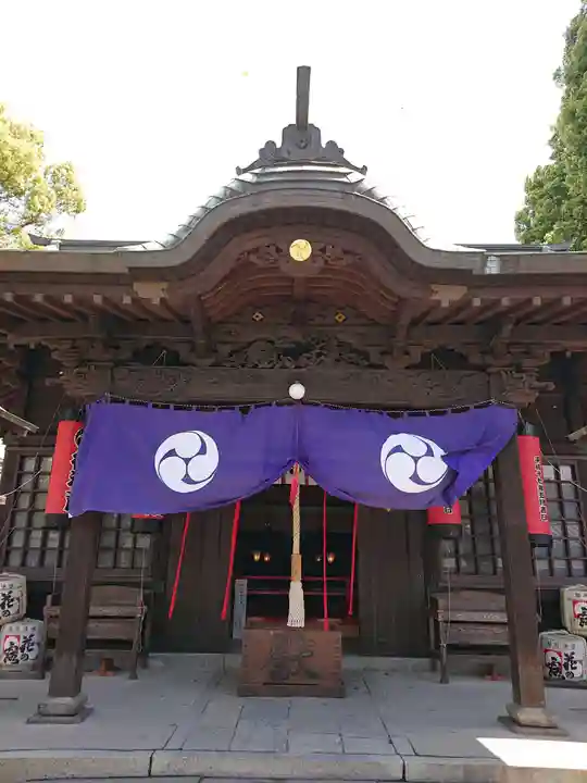 久留米宗社 日吉神社の本殿・本堂