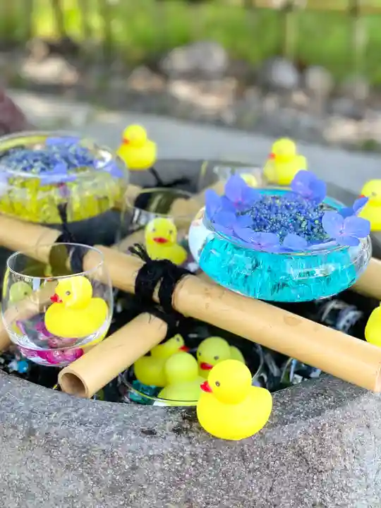 伊達神社の手水舎