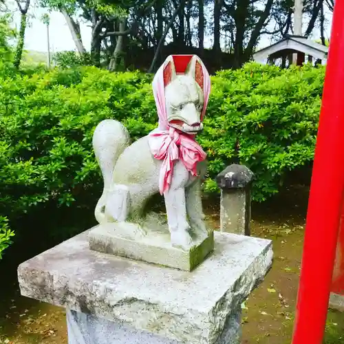 稲荷神社の狛犬