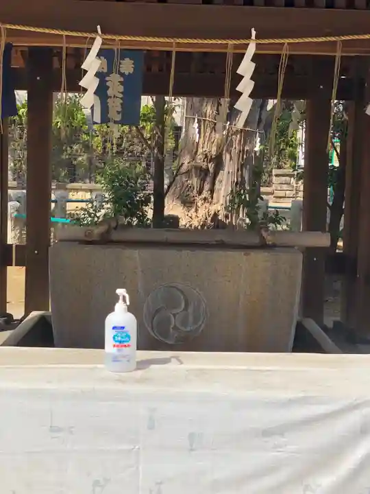 磐井神社の手水舎