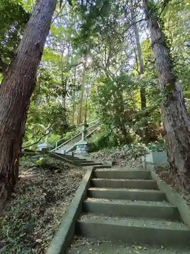 愛宕神社の庭園